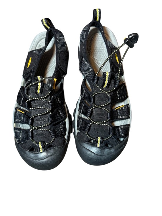 KEEN Newport Waterproof Walking Shoes Womens Sz 9.5 Black Outdoor Sport Sandals - Picture 7 of 10